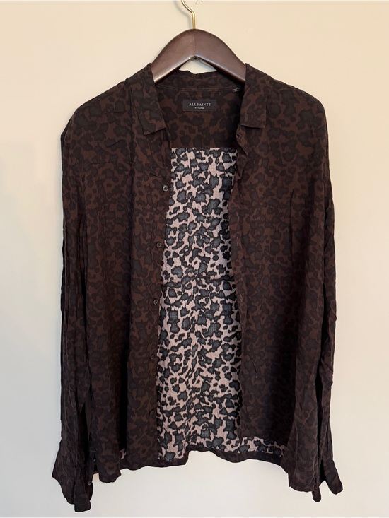 All Saints Other - Allsaints Leopardone Print Shirt